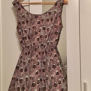 ⚫️BUY ONE GET ONE FREE! Peacock skater dress