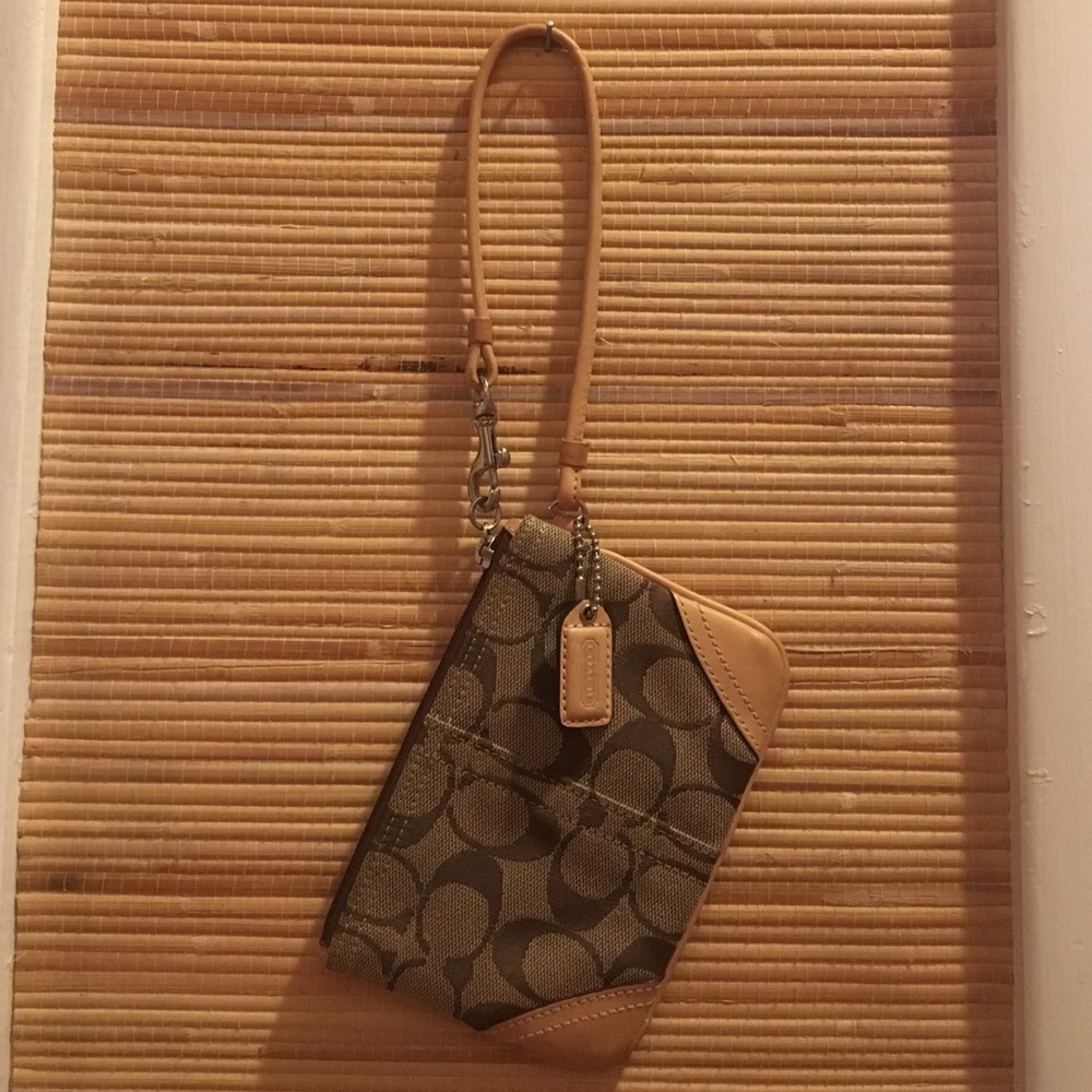 Coach wristlet