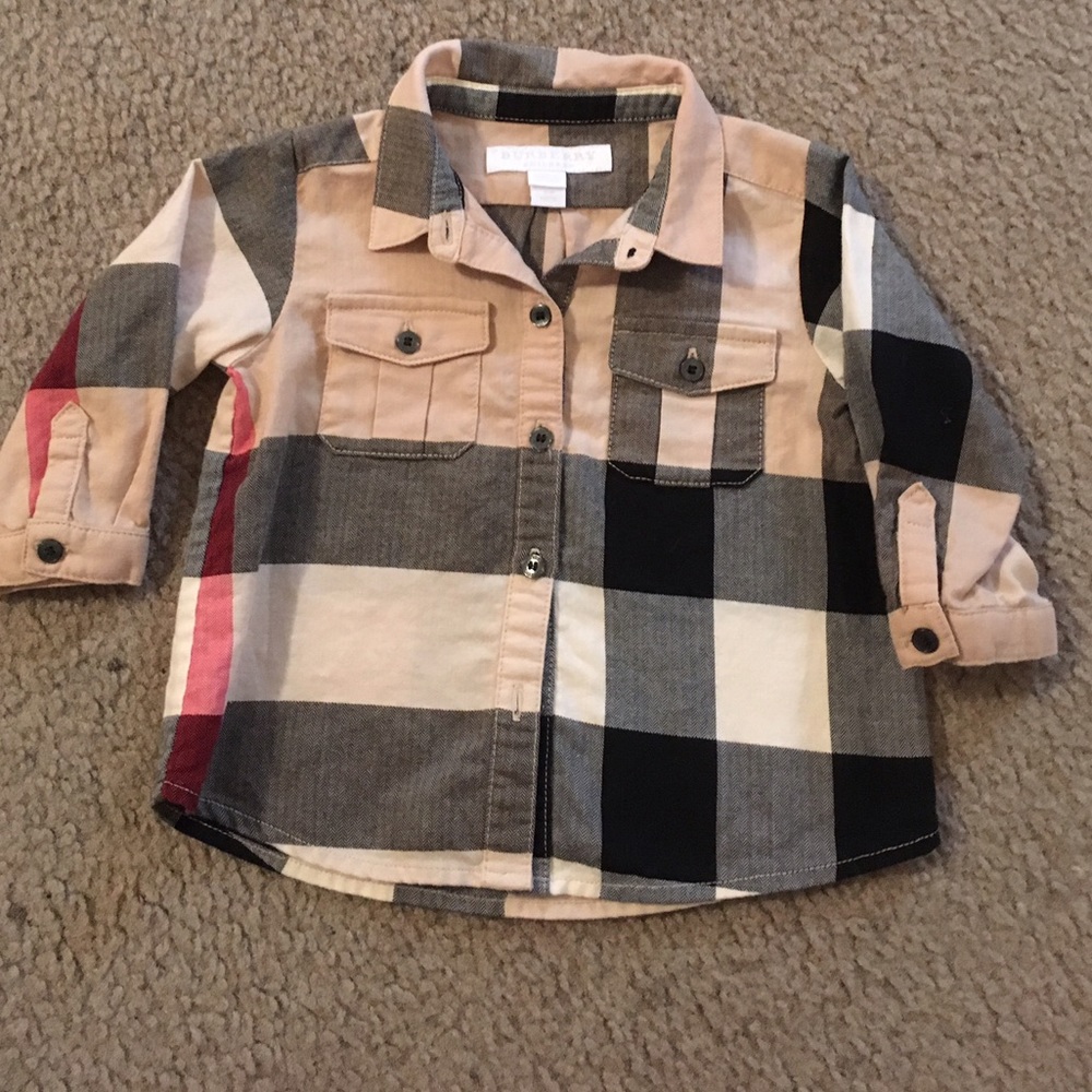 Baby Burberry shirt