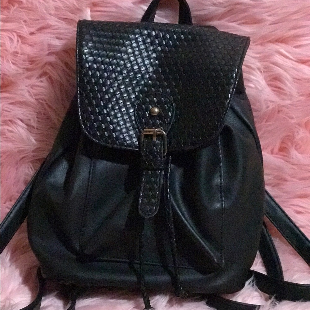 Black Small Backpack