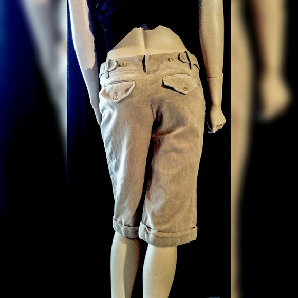BCBG Corduroy Capri Pants - Picture 3 of 4