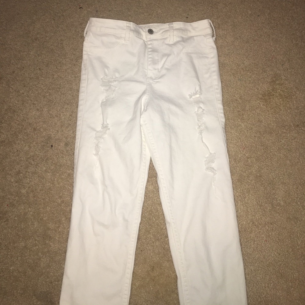 White jeans