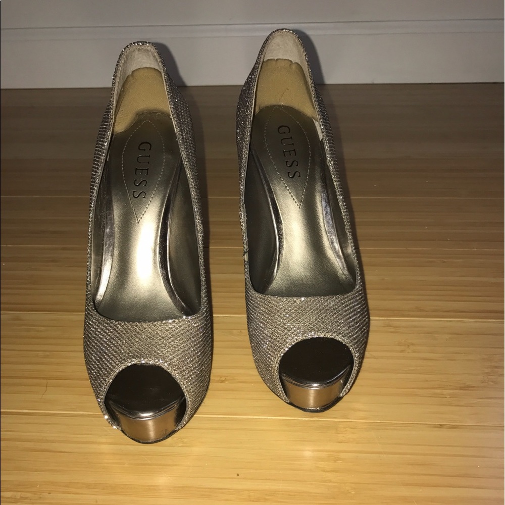 Sparkly, Sliver High Heels