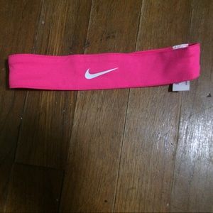 Nike pink head band