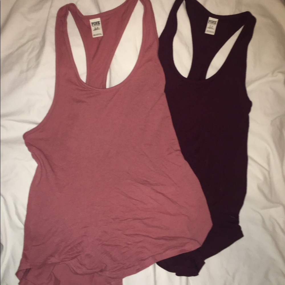 BUNDLE OF 2 VICTORIAS SECRET TANK TOPS💕