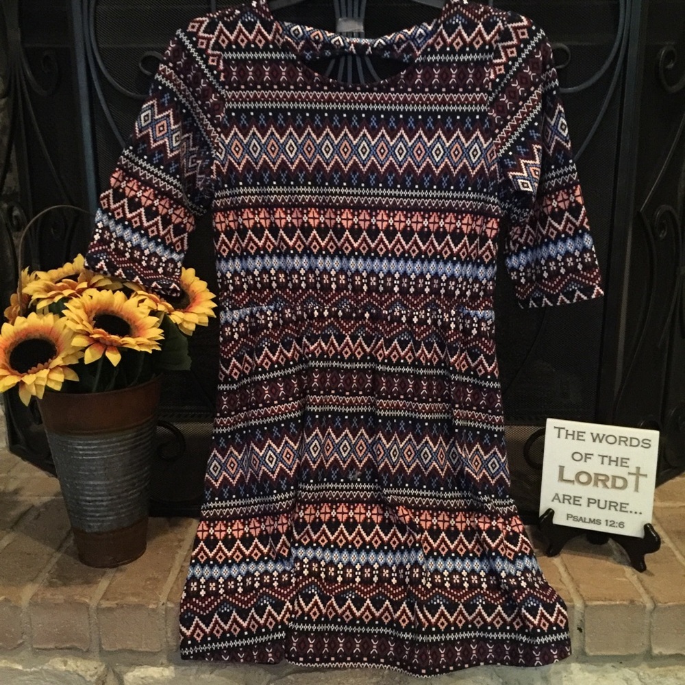 Tribal Print Dress