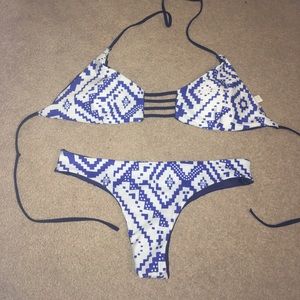 Aztec bathing suit