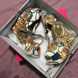 Shoedazzle Patsy Nautical Wedge