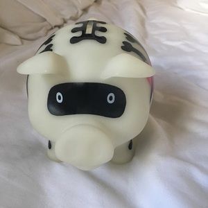Glow-in-the dark piggy bank