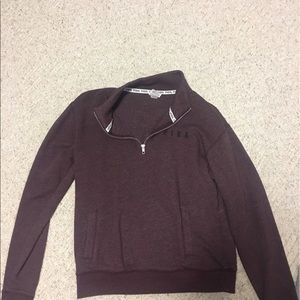 Maroon 1/4 zip