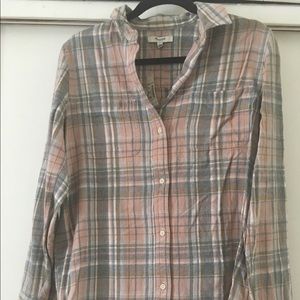 Madewell Ex-Boyfriend Shirt in Camden Plaid