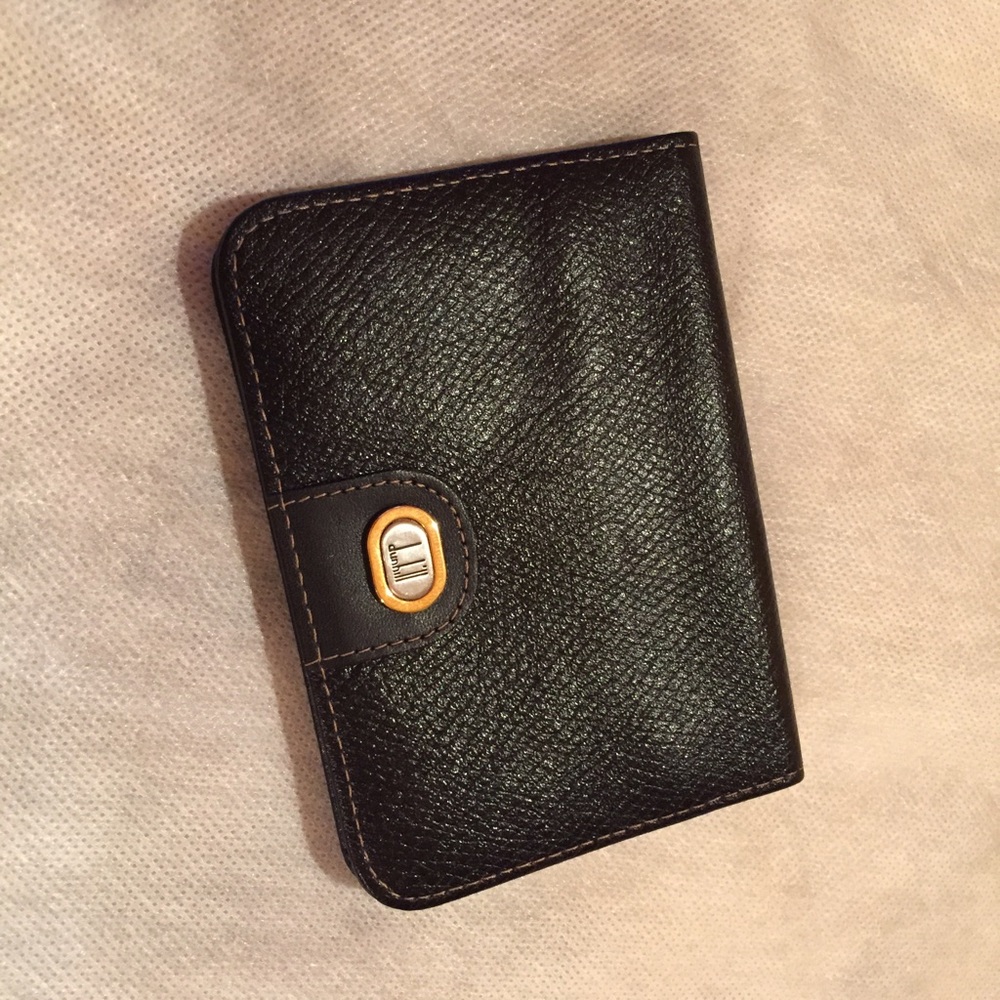 Dunhill Card Case / Wallet, Leather