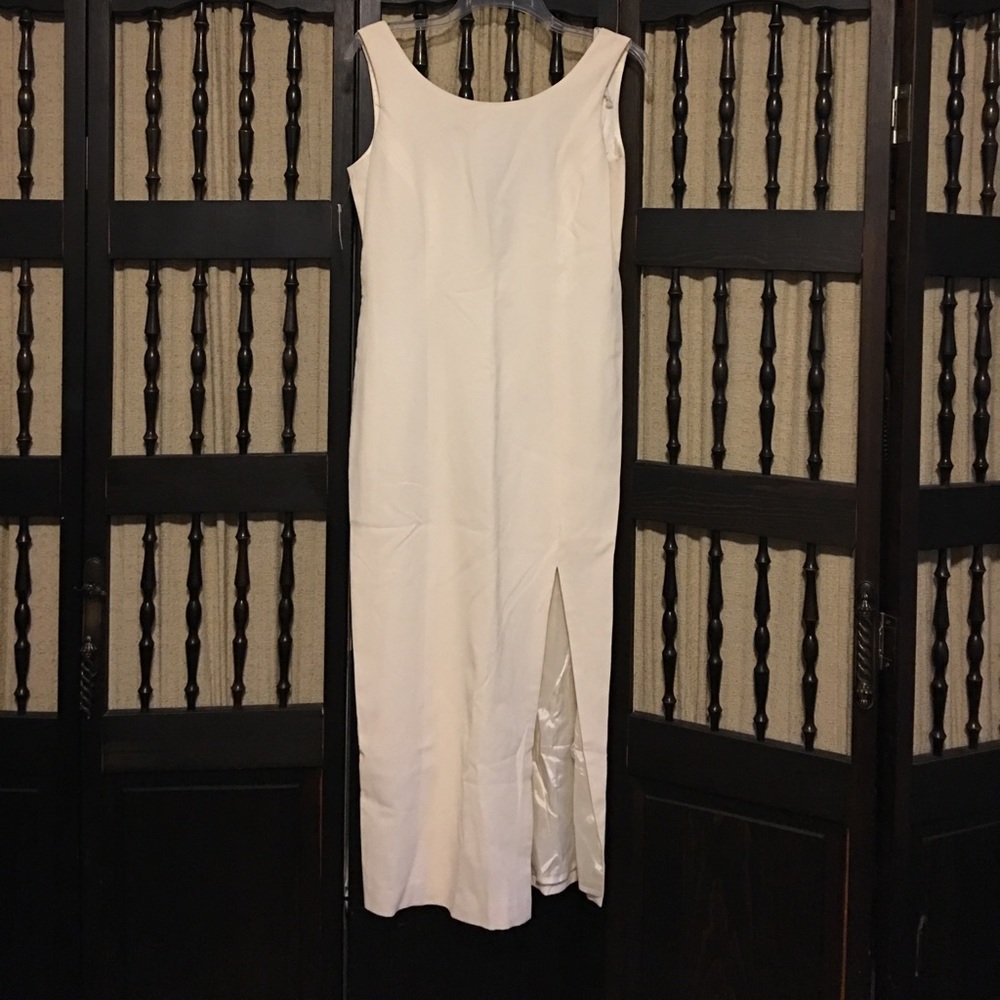 Beautiful white sheath