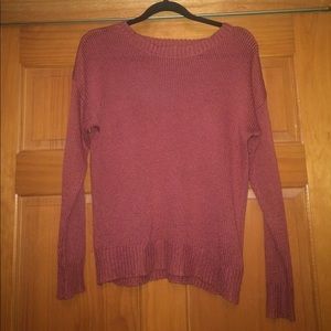 Long sleeve knitted sweater
