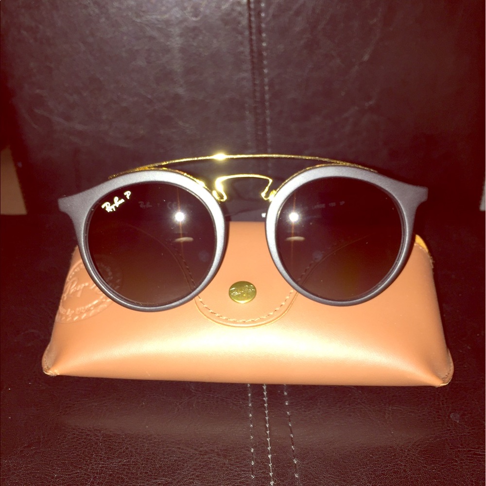 Authentic RayBan polarized Gatsby Sunglasses