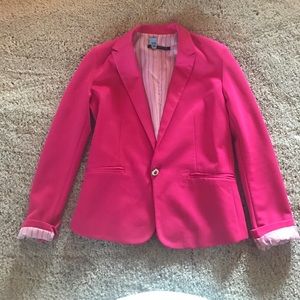 Hot pink blazer
