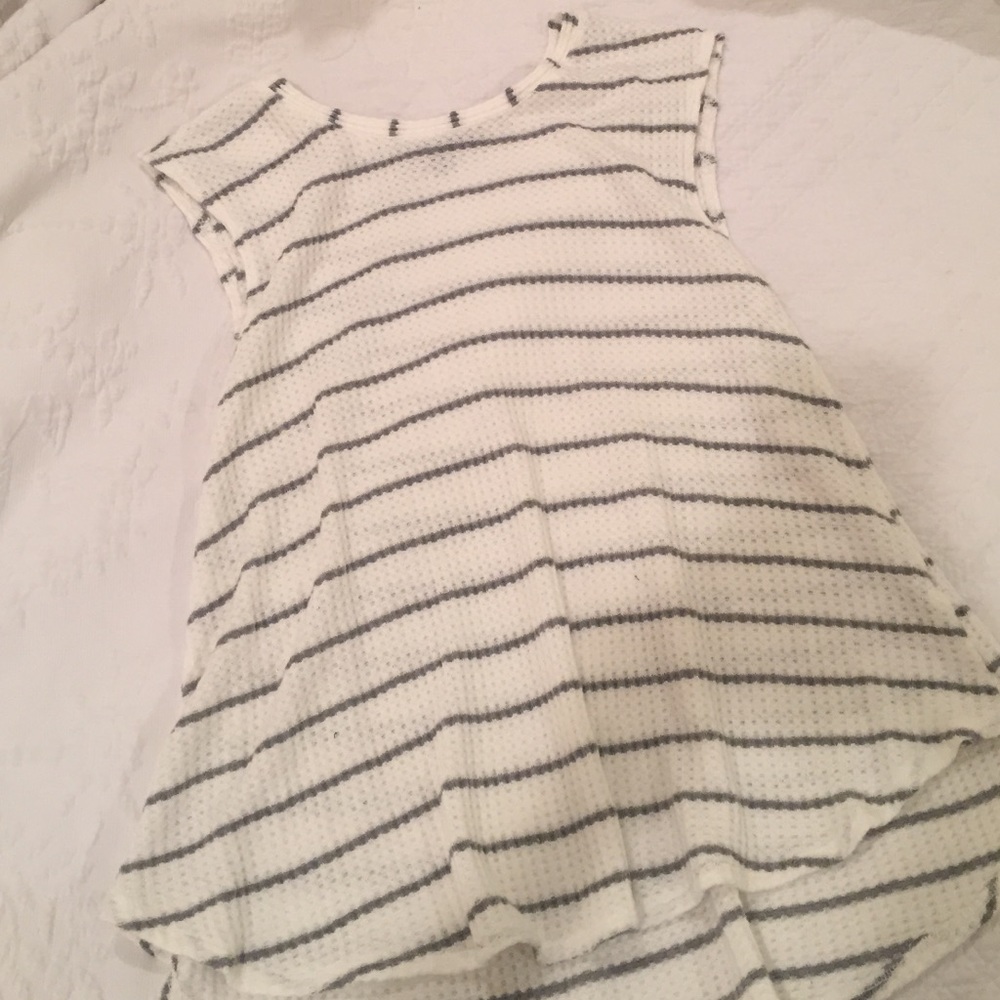 Striped Free People look-alike tank