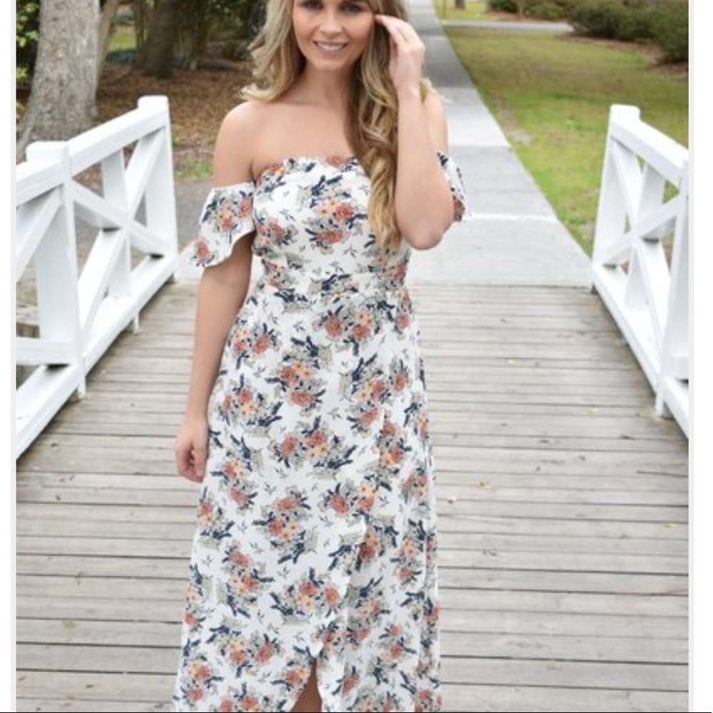 Run Away Floral Dress