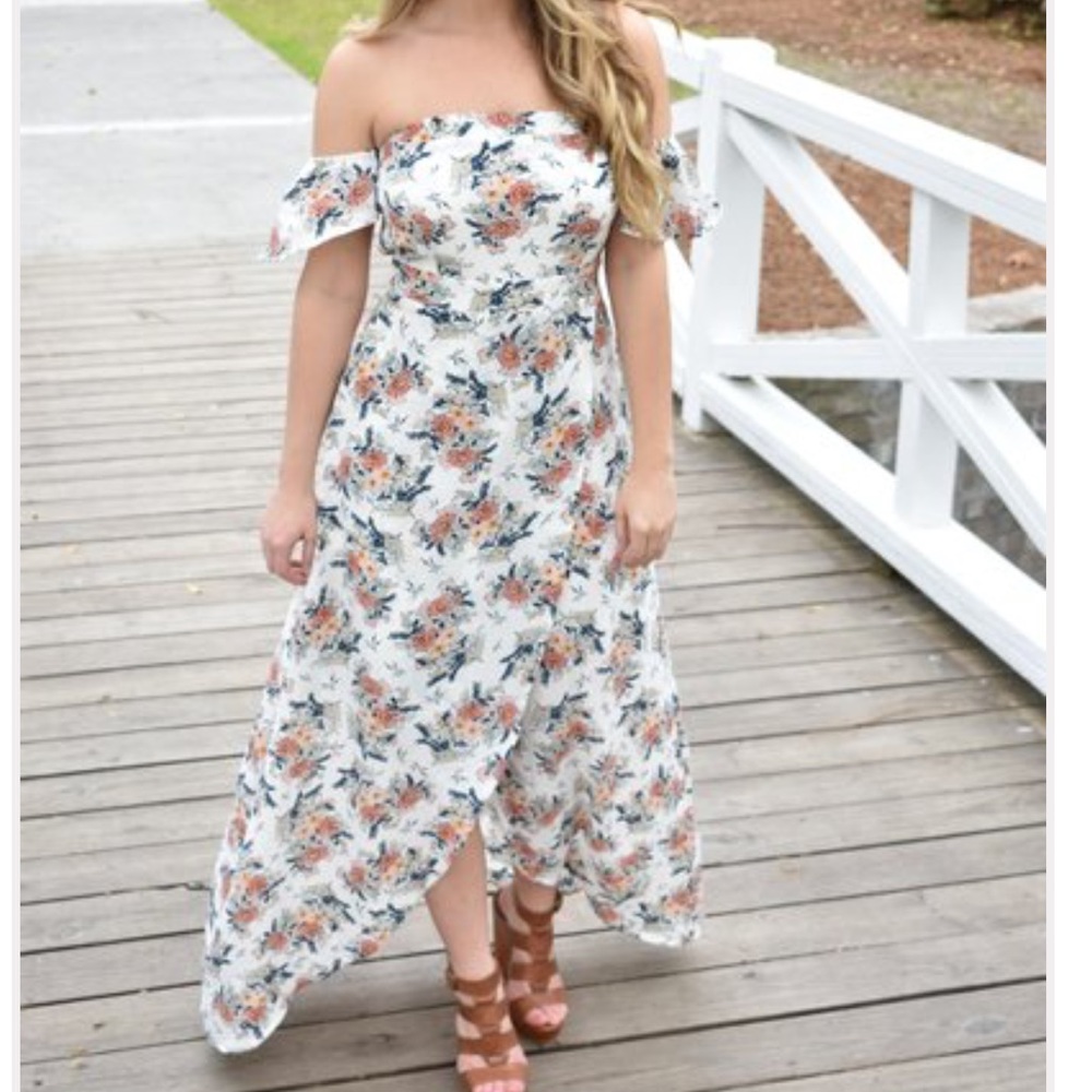 Run Away Floral Dress - Picture 3 of 4
