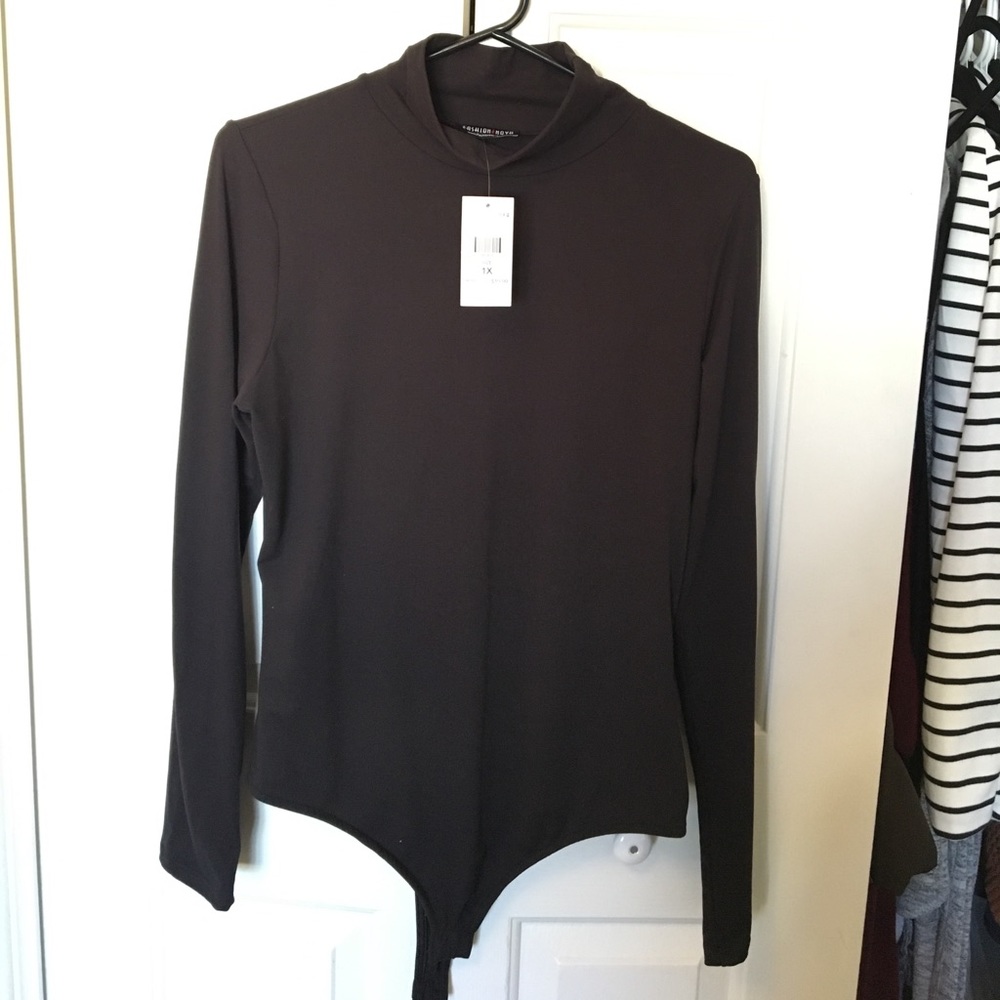 Long neck body suit