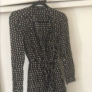 Madewell Paintdot Shirtdress