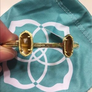 NWT Kendra Scott Elton- brown pearl