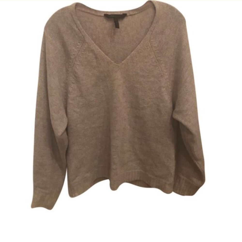 BCBGMAXAZRIA Gray Wool Sweater