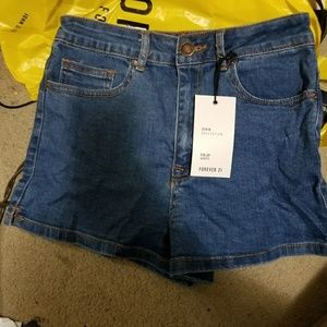 High waist Jean Shorts NWT