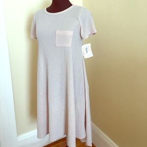 Lularoe Carly Blush Elegant Collection Dress