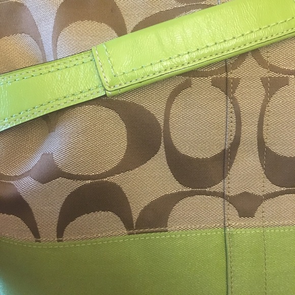 Sold- Authentic Coach Purse - Picture 3 of 4