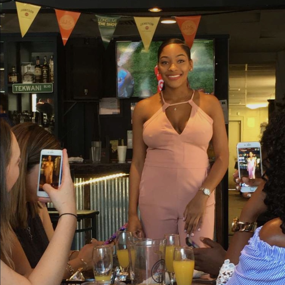 Pink Jumpsuit