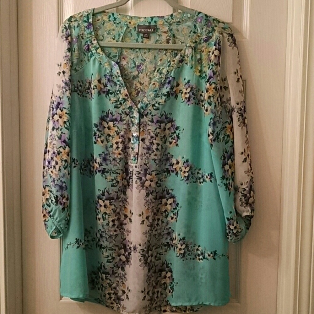 Blouse with matching tank