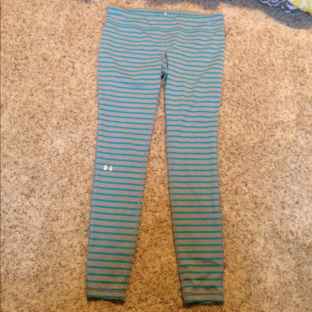 Stripped under armor leggings
