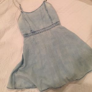 Denim dress!