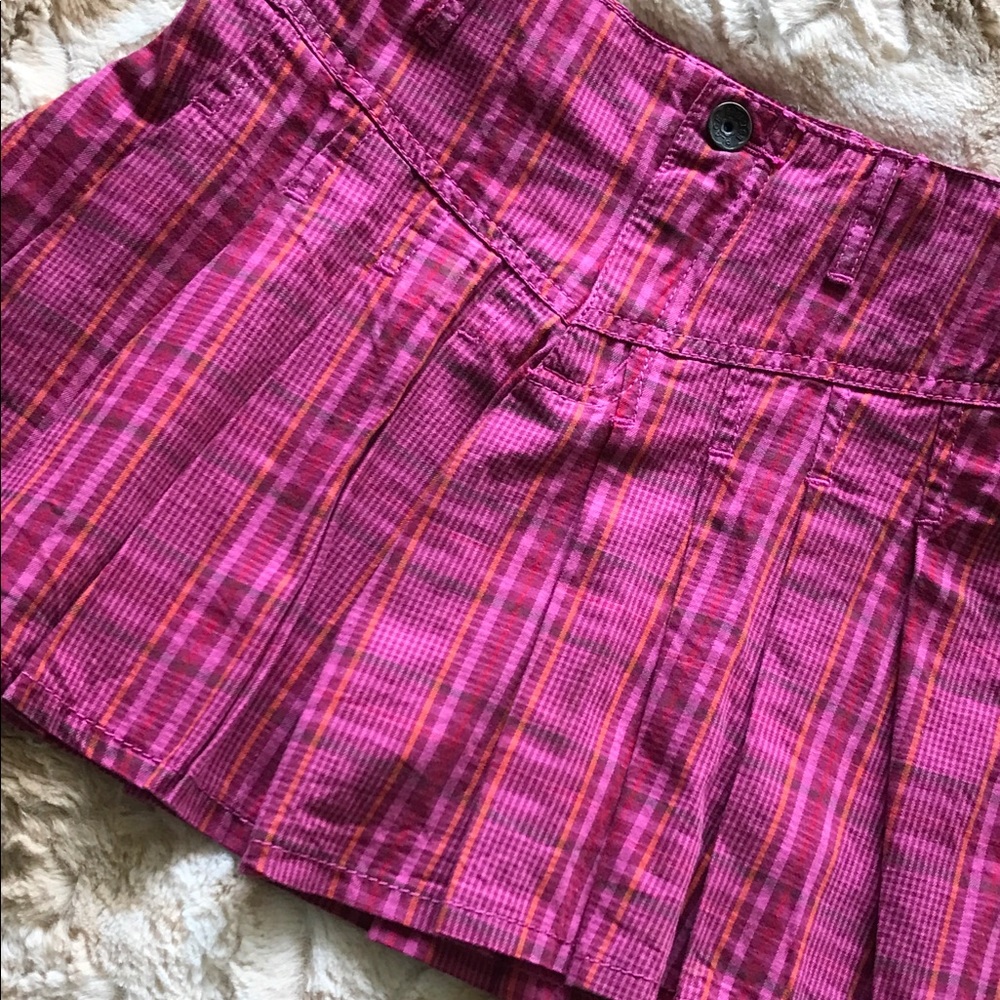 Children’s Place Plaid Pleated Girl's Skort