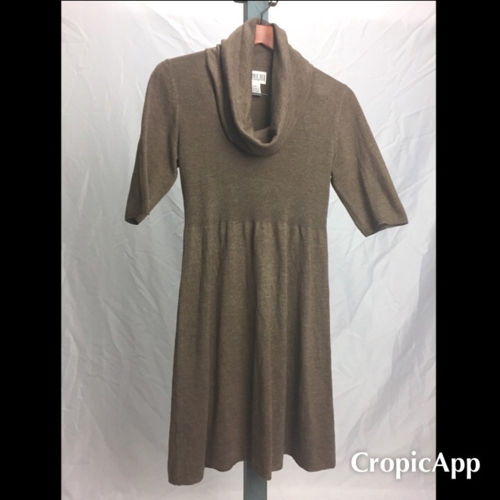 Knit sweater dress