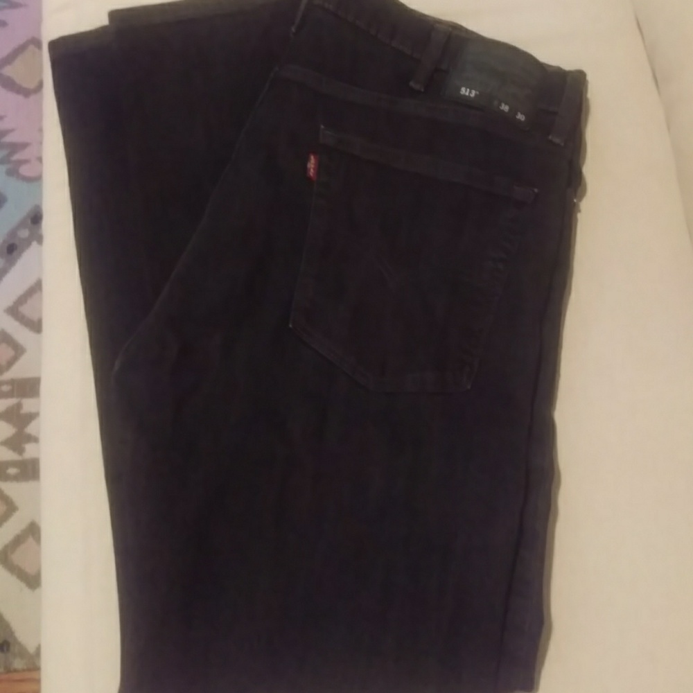 Men's Levi 513 - Charcoal Wash