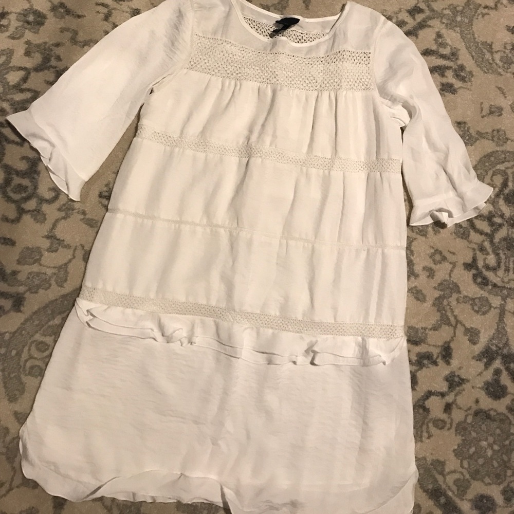 White target dress
