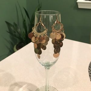 ⬇️⬇️⬇️Cleopatra Style Faux Gold Earrings NEW