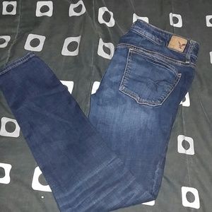 American eagle skinny jeans size 8