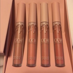 KKWxKYLIECosmetics Crème liquid lipsticks