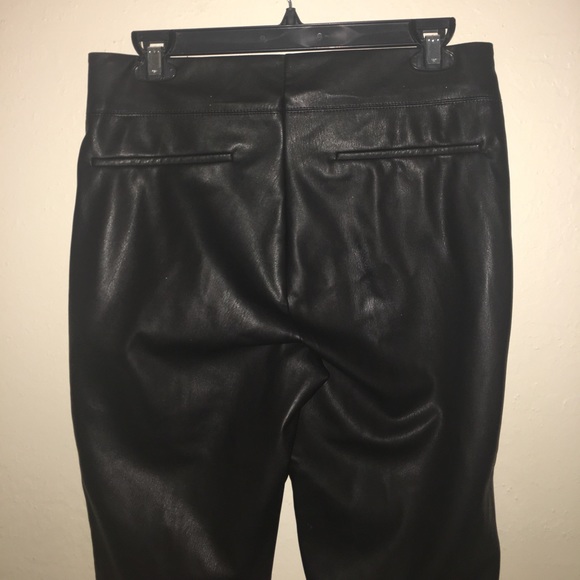 Zara TRF Leather Effect Leggings - Picture 3 of 3