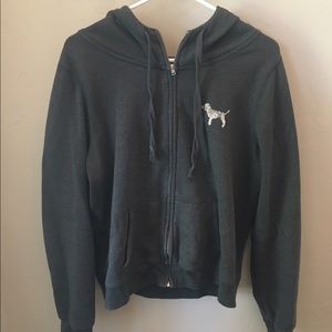 PINK Victoria Secret zip up hoodie