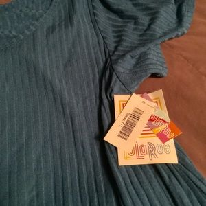 Lularoe blue top NWT