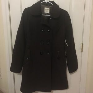 BRAND NEW!! Brown Old Navy Pea Coat