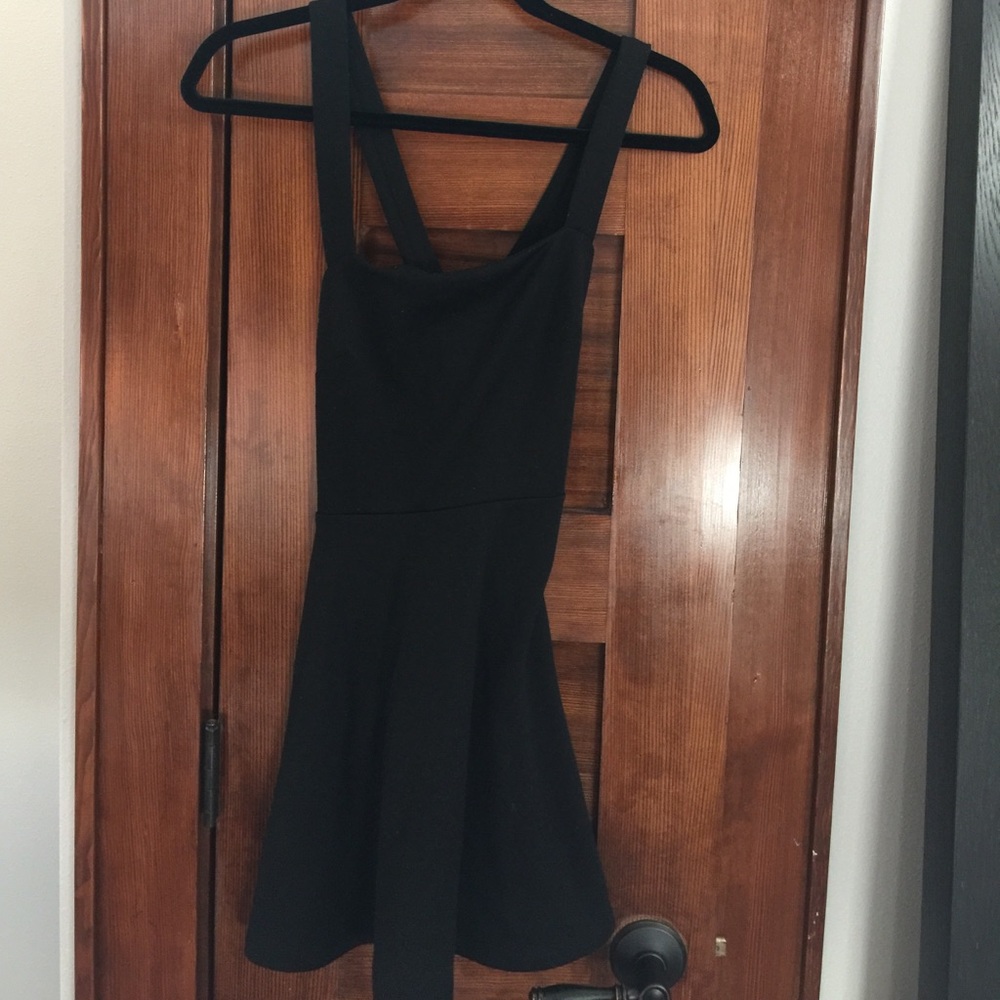 Forever 21 crisscross skater dress.