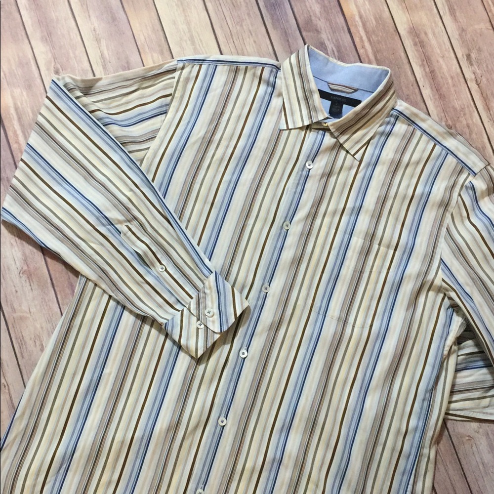 Express Men's Classic Fit Dress Shirt.