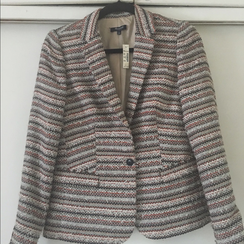 Madewell Tailored Blazer in Crossweave