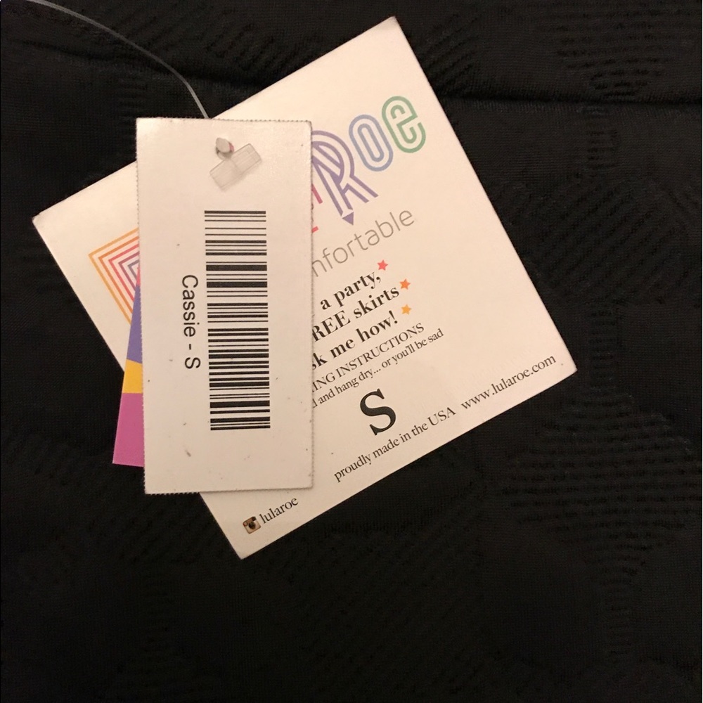LuLaRoe Black Pencil Skirt