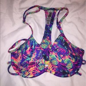 Vs Pink multicolored bikini top